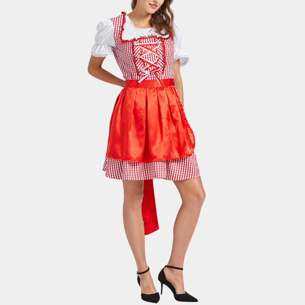Rowena - Retro Oktoberfest Dirndlkleid für Frauen