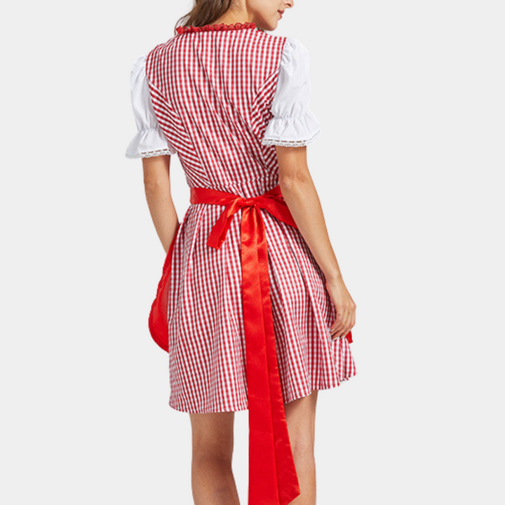 Rowena - Retro Oktoberfest Dirndlkleid für Frauen