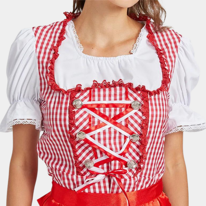 Rowena - Retro Oktoberfest Dirndlkleid für Frauen