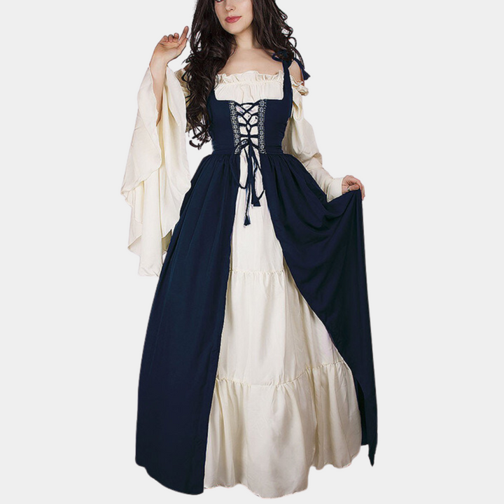 Dimitra - Vintage Inspiriertes Langes Oktoberfestkleid