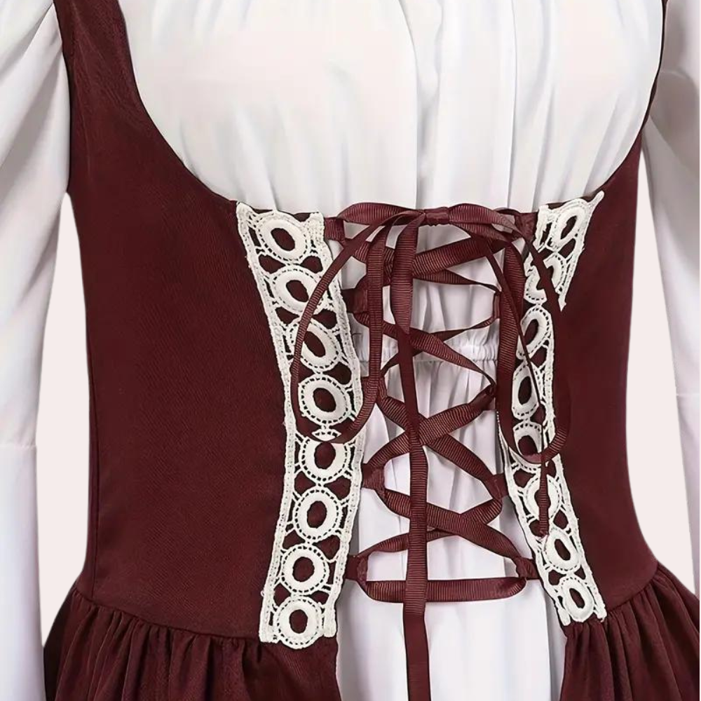 Dimitra - Vintage Inspiriertes Langes Oktoberfestkleid