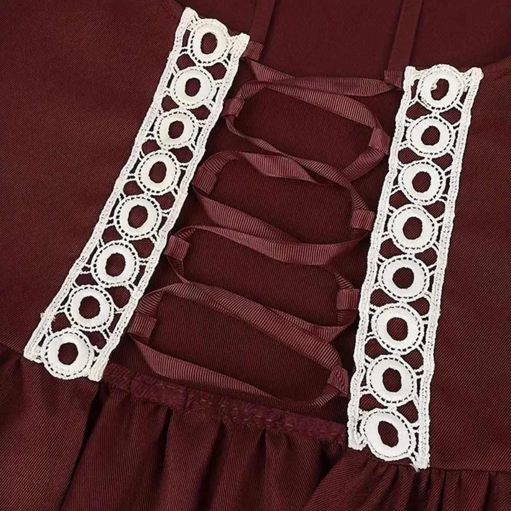 Dimitra - Vintage Inspiriertes Langes Oktoberfestkleid