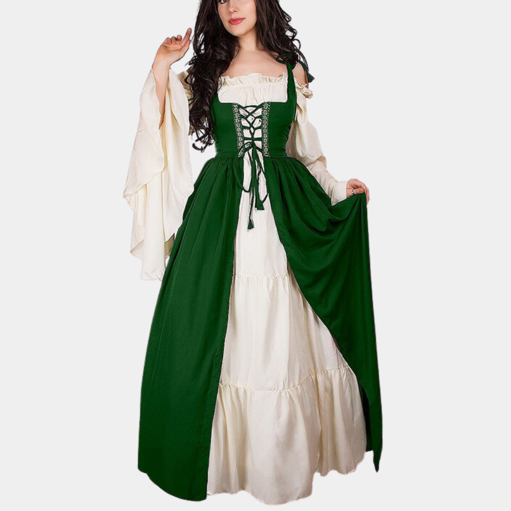 Dimitra - Vintage Inspiriertes Langes Oktoberfestkleid