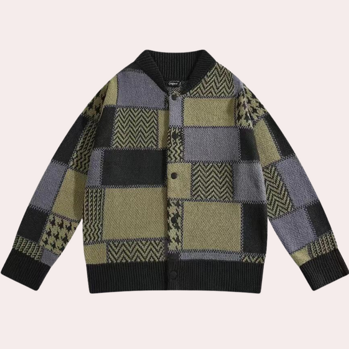 Mikail - Modische Wärmende Jacke mit Knöpfen für Herren