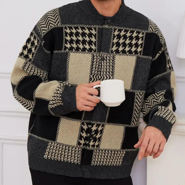 Mikail - Modische Wärmende Jacke mit Knöpfen für Herren