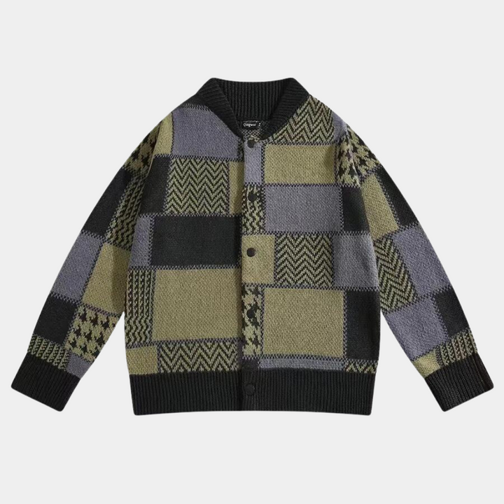 Mikail - Modische Wärmende Jacke mit Knöpfen für Herren