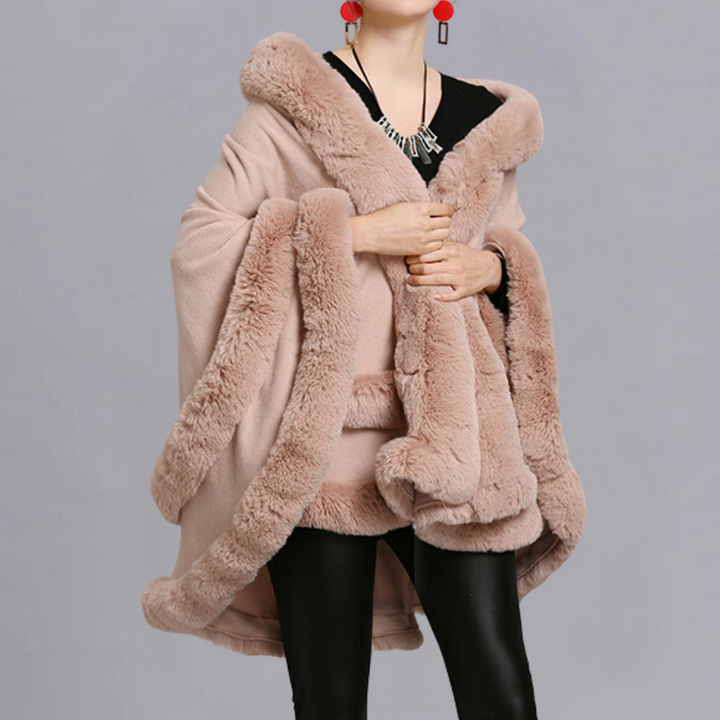 Lorene - Eleganter Damen-Cape-Mantel Im Stil