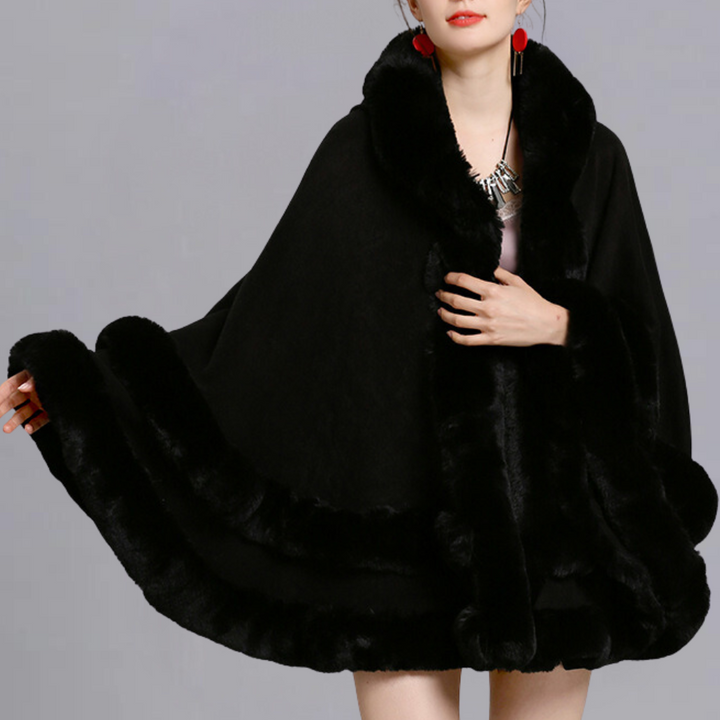 Lorene - Eleganter Damen-Cape-Mantel Im Stil
