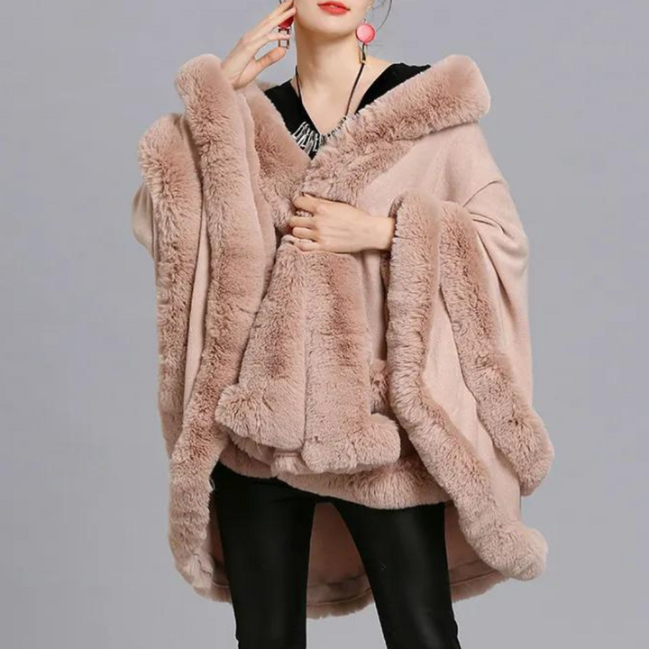 Lorene - Eleganter Damen-Cape-Mantel Im Stil