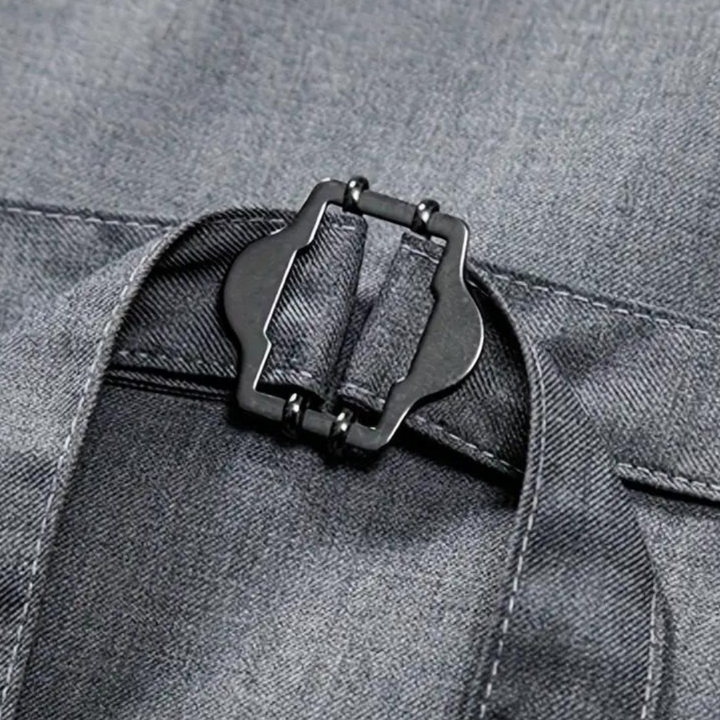 Laszlo - Elegante Weste mit Diagonaler Knopfleiste für Herren