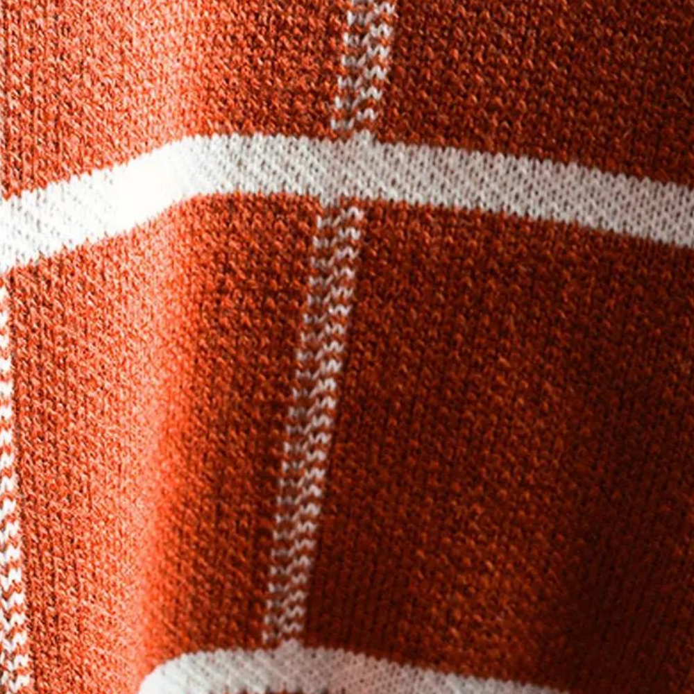 Marinos - Gemütlicher Und Stilvoller Karierter Pullover für Herren