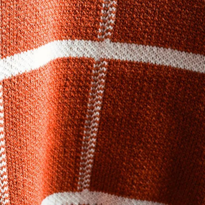 Marinos - Gemütlicher Und Stilvoller Karierter Pullover für Herren