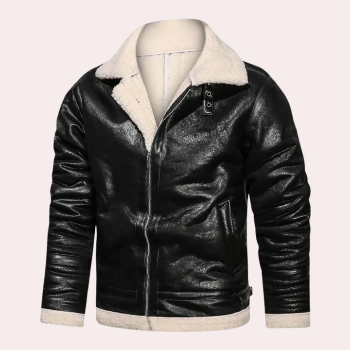 Titos - Dicke Herrenjacke mit Klassischem Design