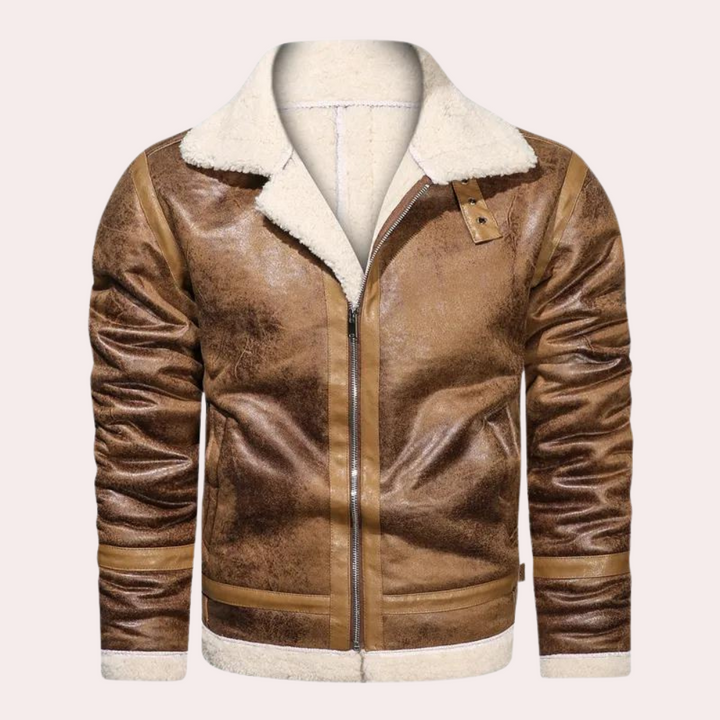 Titos - Dicke Herrenjacke mit Klassischem Design