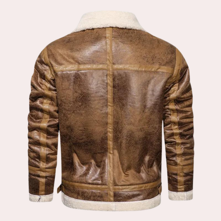 Titos - Dicke Herrenjacke mit Klassischem Design