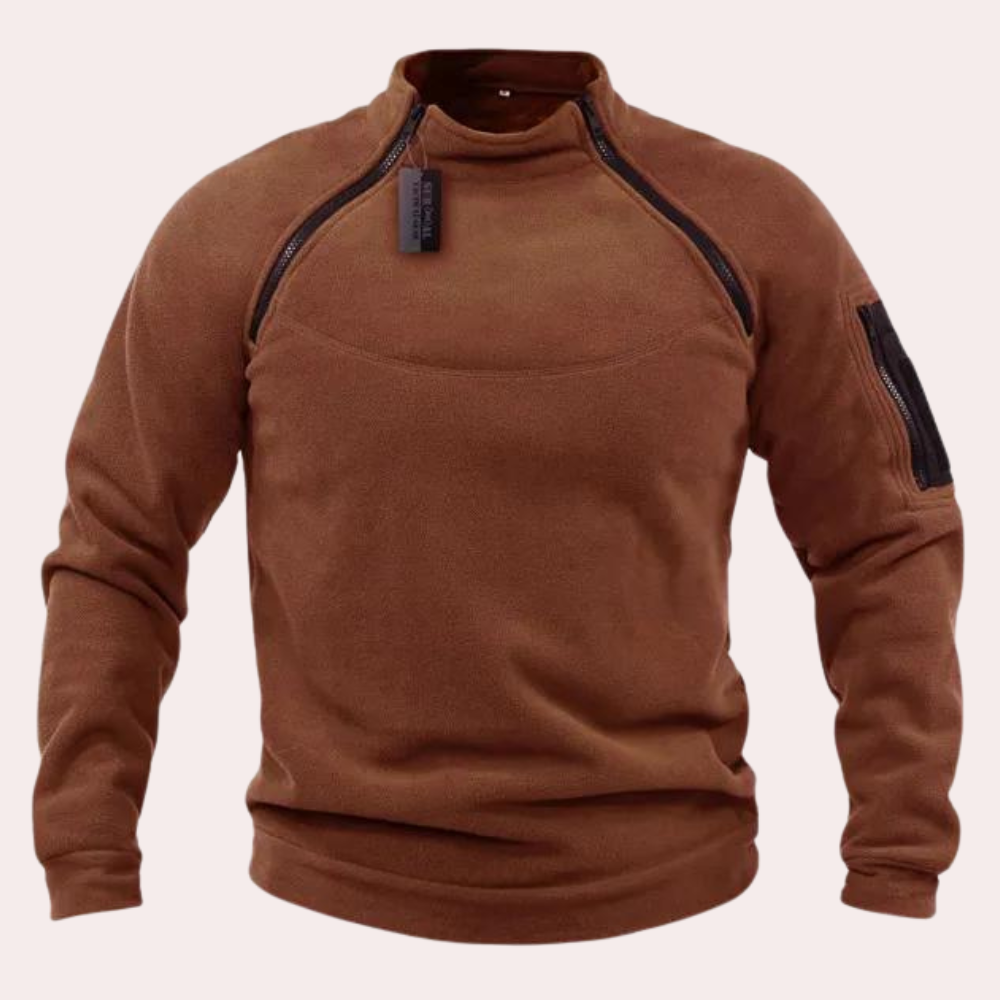 Zinon - Stretch-Herrenpullover mit Anschmiegsamer Passform