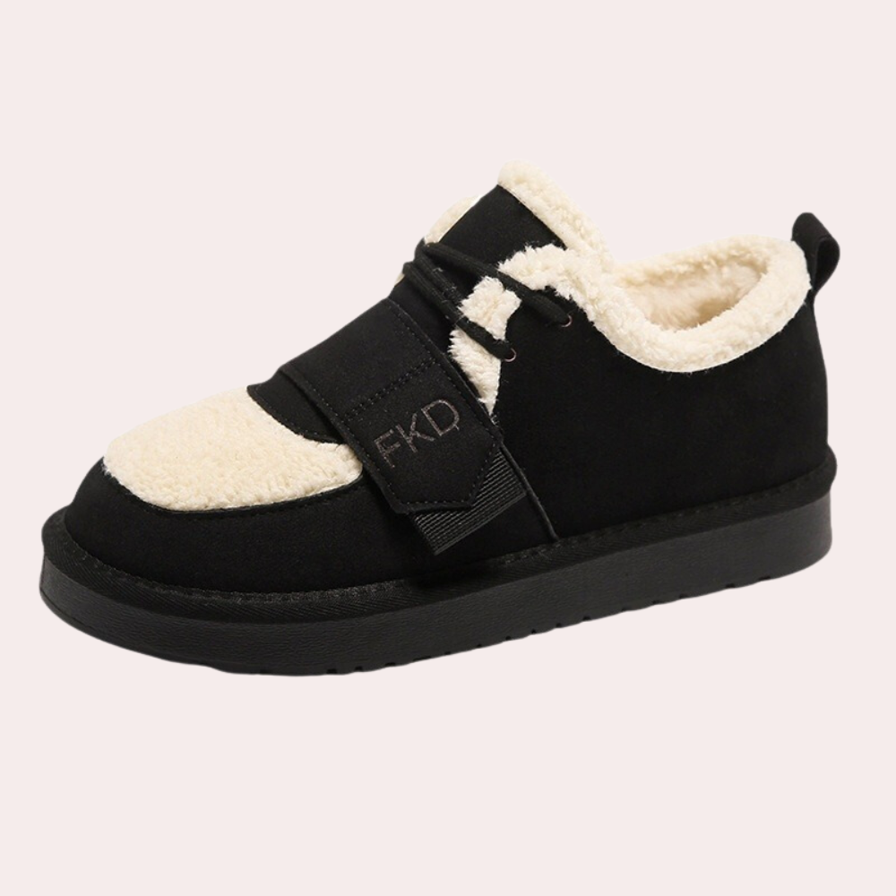 Silia - Kuschelige Plüsch-Damen-Winterschuhe