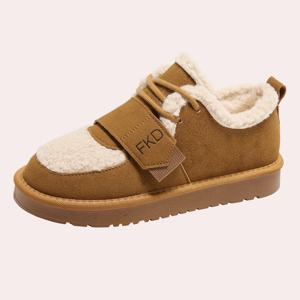 Silia - Kuschelige Plüsch-Damen-Winterschuhe