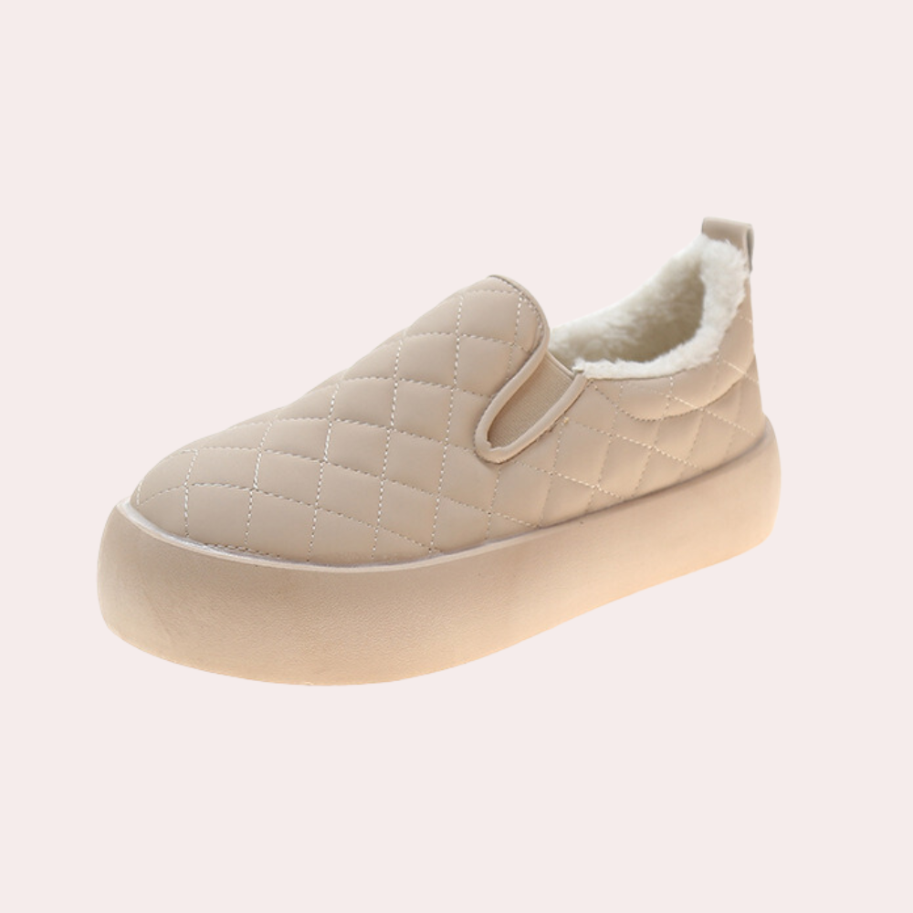 Camillei - Damen Modische Gesteppte Winterschuhe