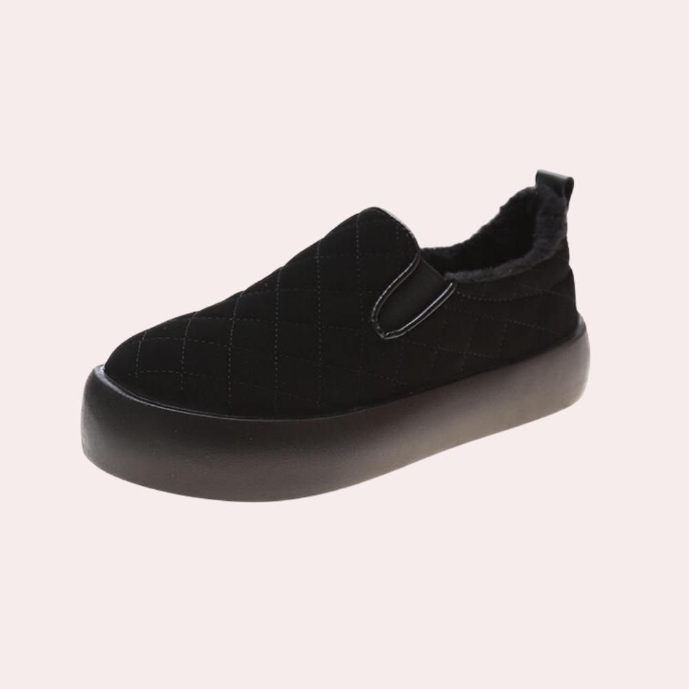 Camillei - Damen Modische Gesteppte Winterschuhe