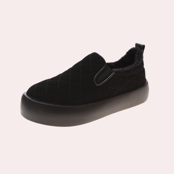 Camillei - Damen Modische Gesteppte Winterschuhe