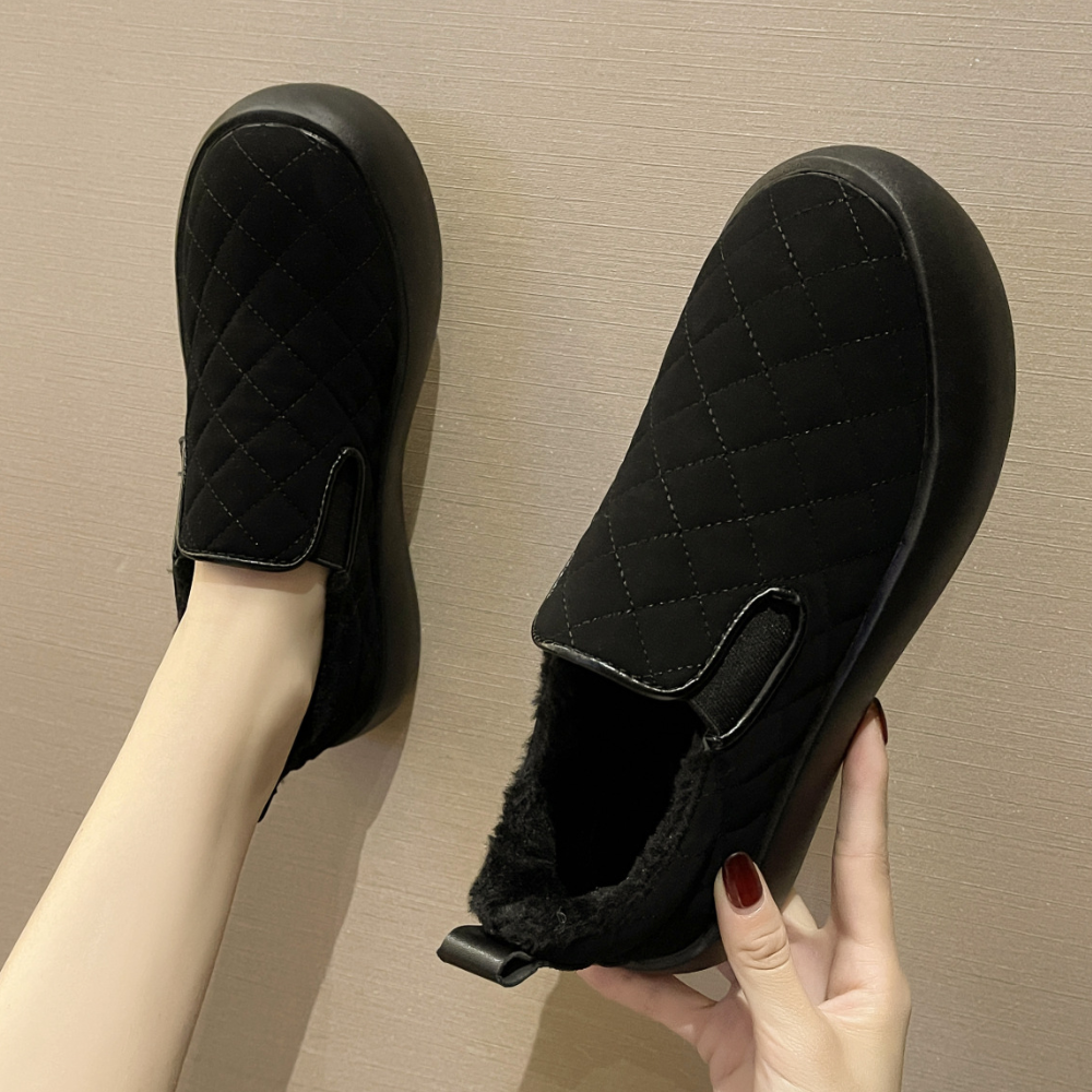 Camillei - Damen Modische Gesteppte Winterschuhe