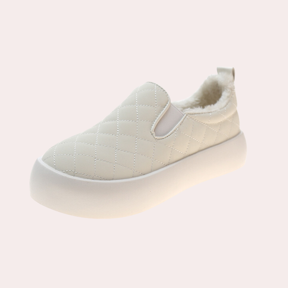 Camillei - Damen Modische Gesteppte Winterschuhe