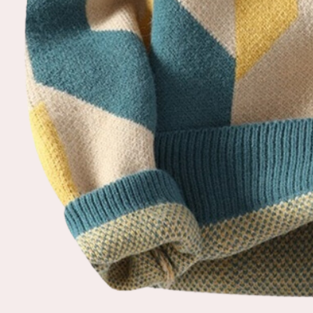 Leroux - Pullover mit Abstraktem Design für Herren