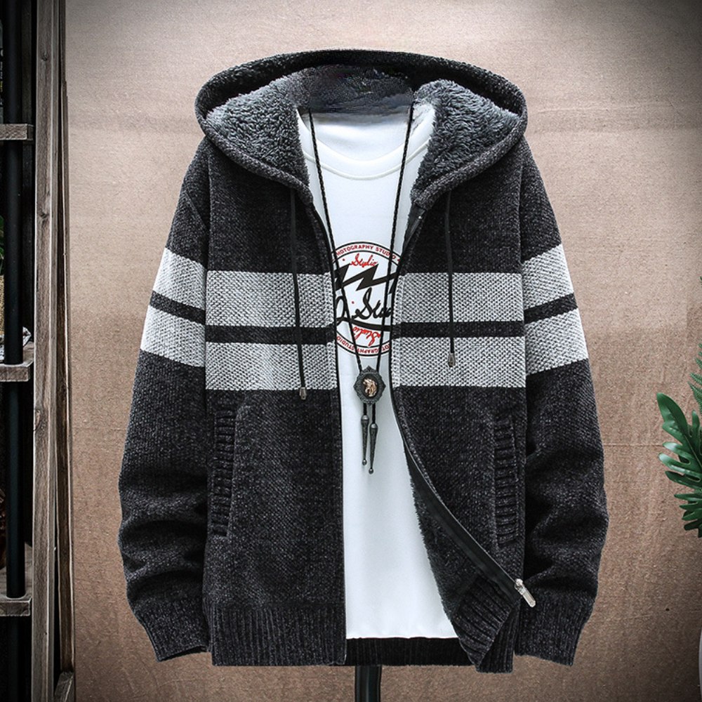Portier - Stylische Herren-Kapuzenjacke für Den Alltag