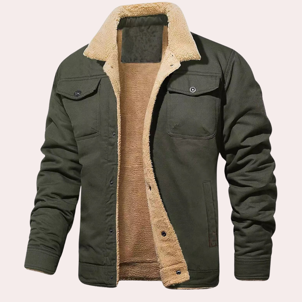 Damek - Robuste Und Stylische Herren-Winterjacke