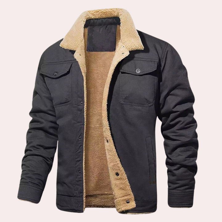 Damek - Robuste Und Stylische Herren-Winterjacke