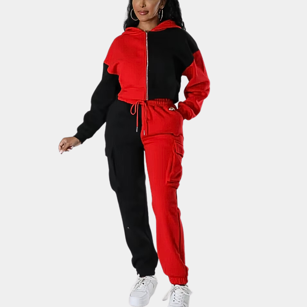 Aura - Sportliches 2-Teiliges Jogger-Set für Damen