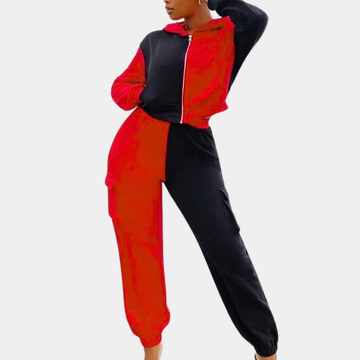 Aura - Sportliches 2-Teiliges Jogger-Set für Damen