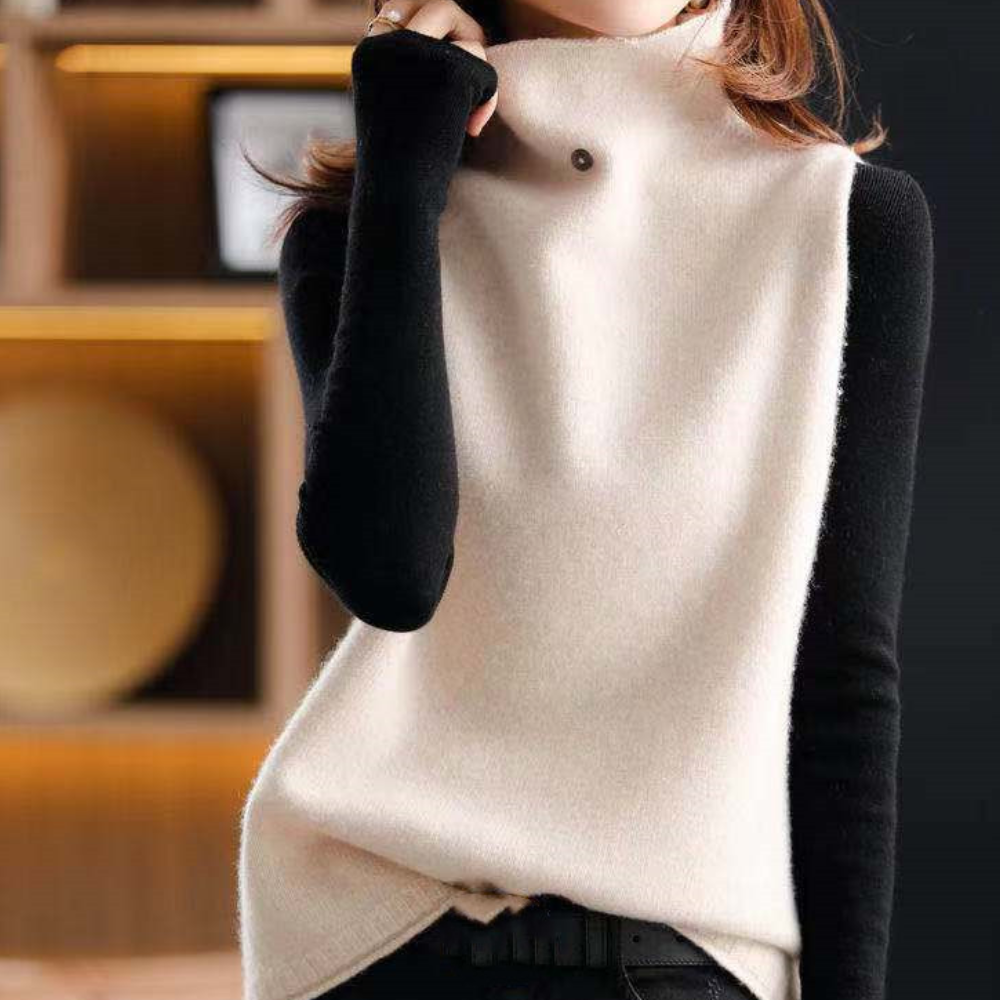 Eszter - Gemütlicher Rollkragenpullover für Damen