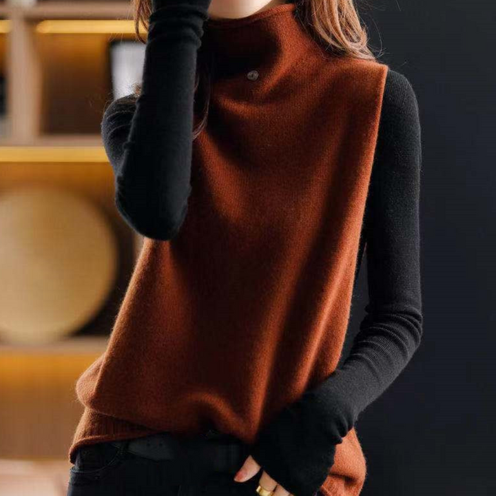 Eszter - Gemütlicher Rollkragenpullover für Damen