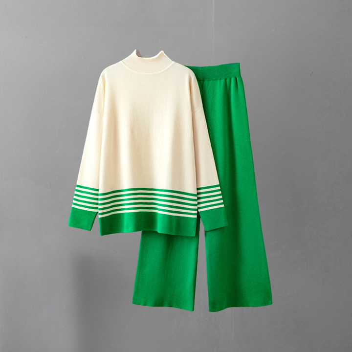 Amelita - Modisches Zweiteiliges Strickset für Damen