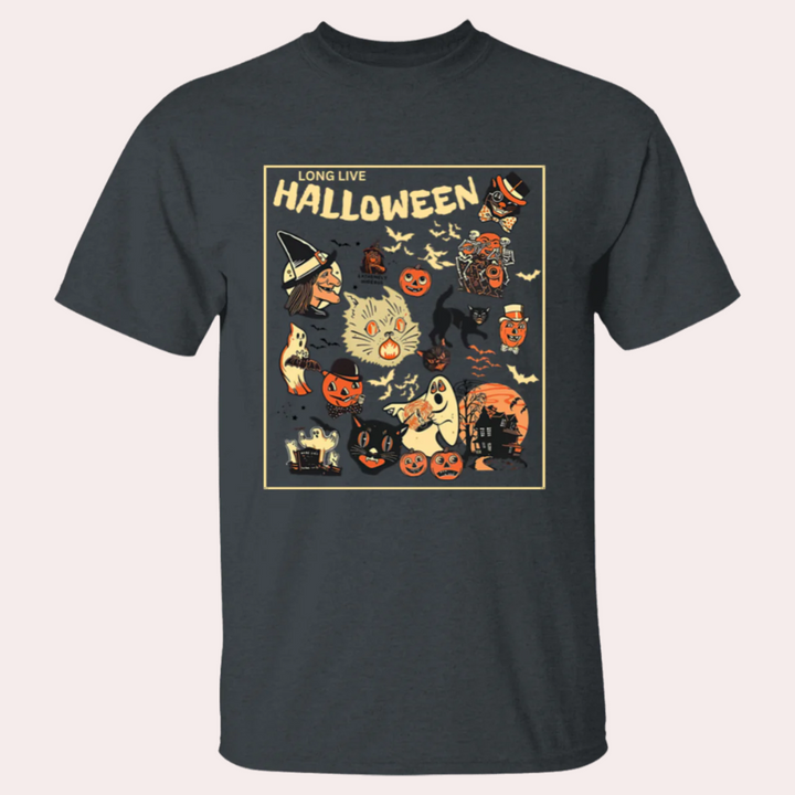 Jazmina - Damen Halloween-Hemden Im Minimaldesign