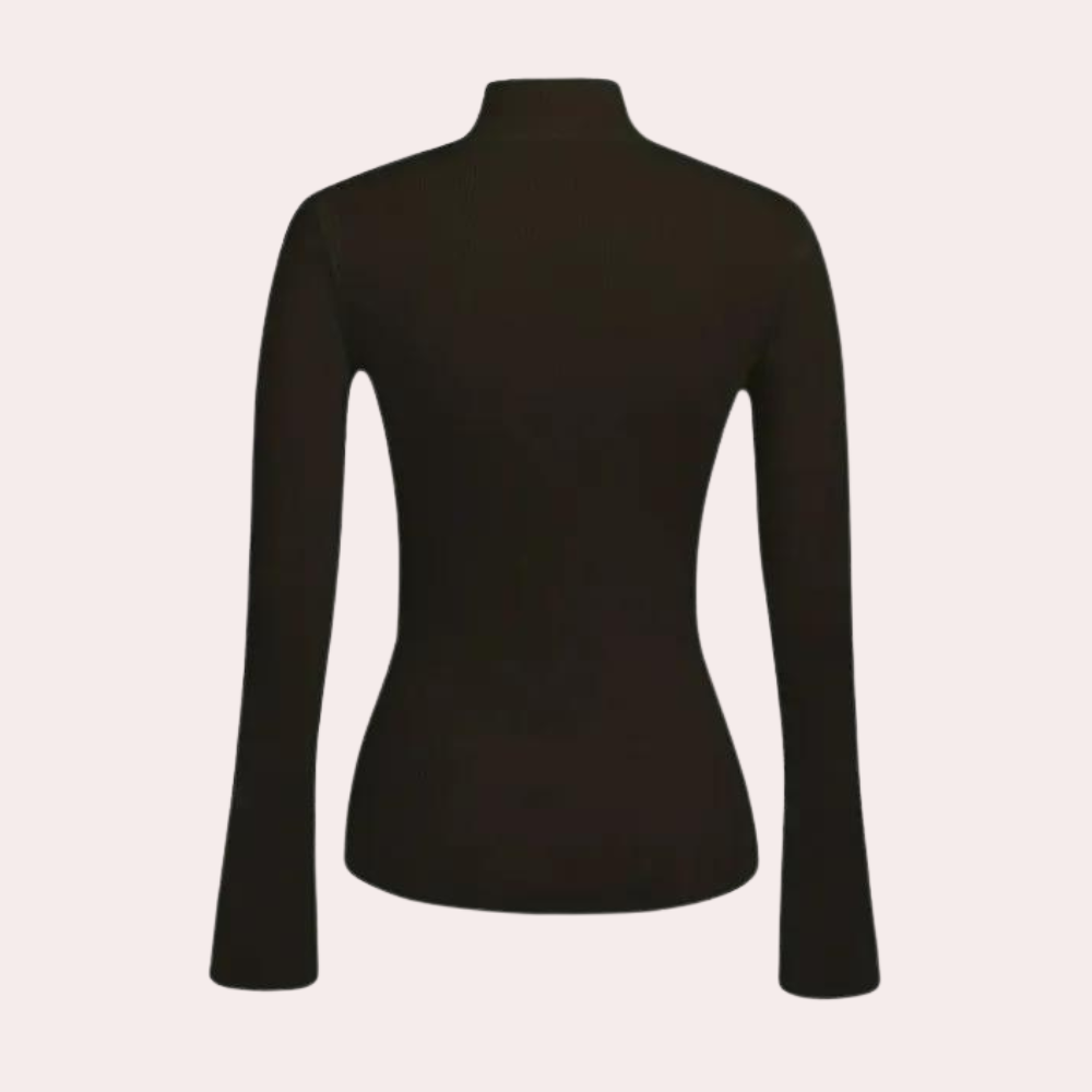 Rudolfa - Damen Pullover mit Kreuzwickel-Design