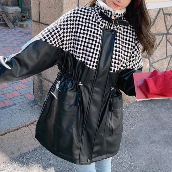 Tunde - Elegante Plüschjacke für Damen