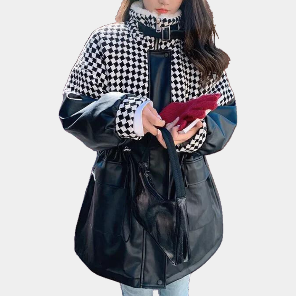 Tunde - Elegante Plüschjacke für Damen