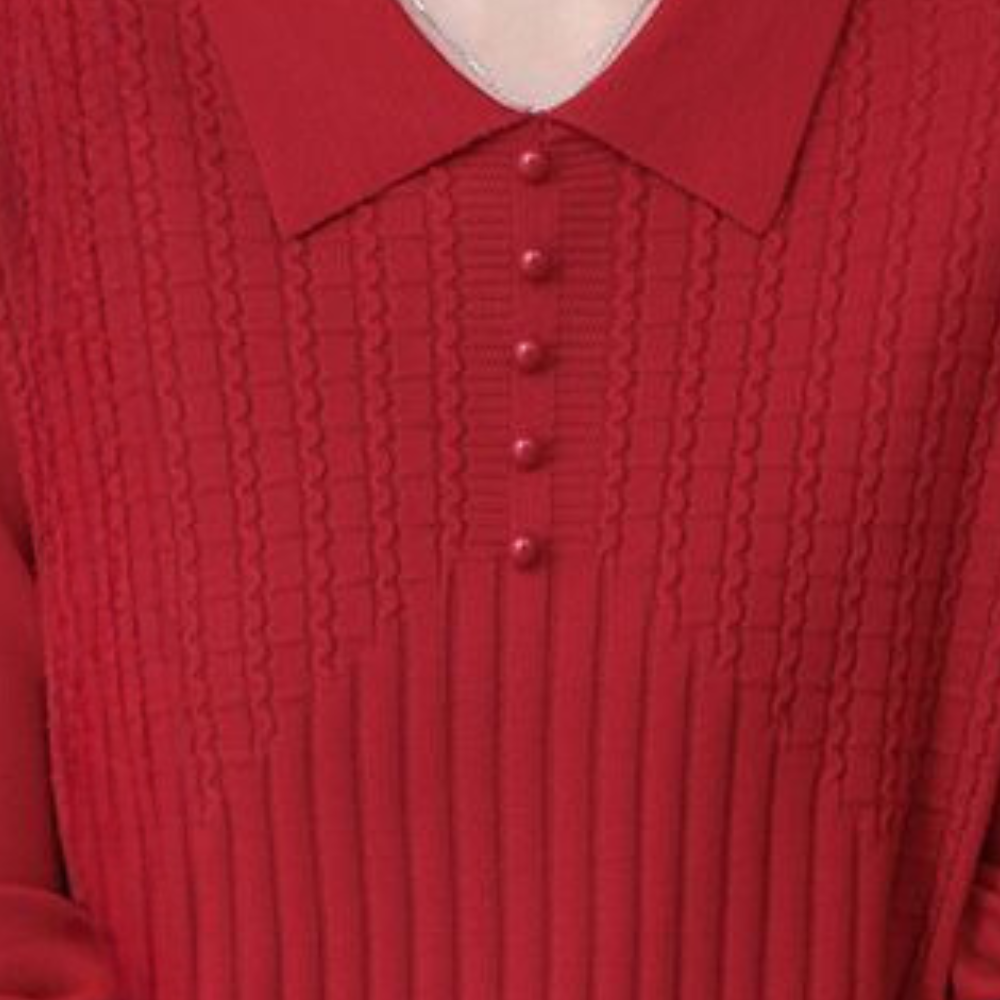 Elitsa - Damenstrickpullover In Uni-Farbe