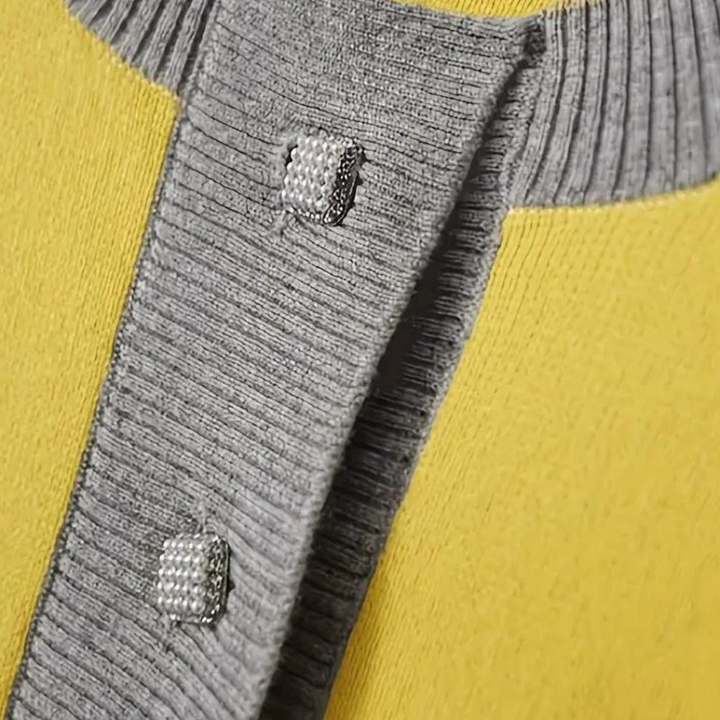 Rumjana - Elegante Strickjacke mit Knopfleiste für Damen