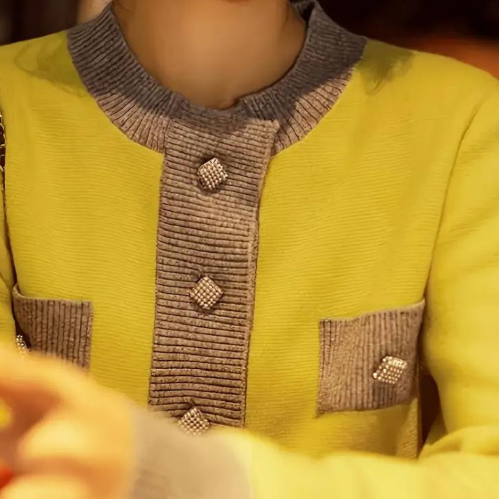 Rumjana - Elegante Strickjacke mit Knopfleiste für Damen