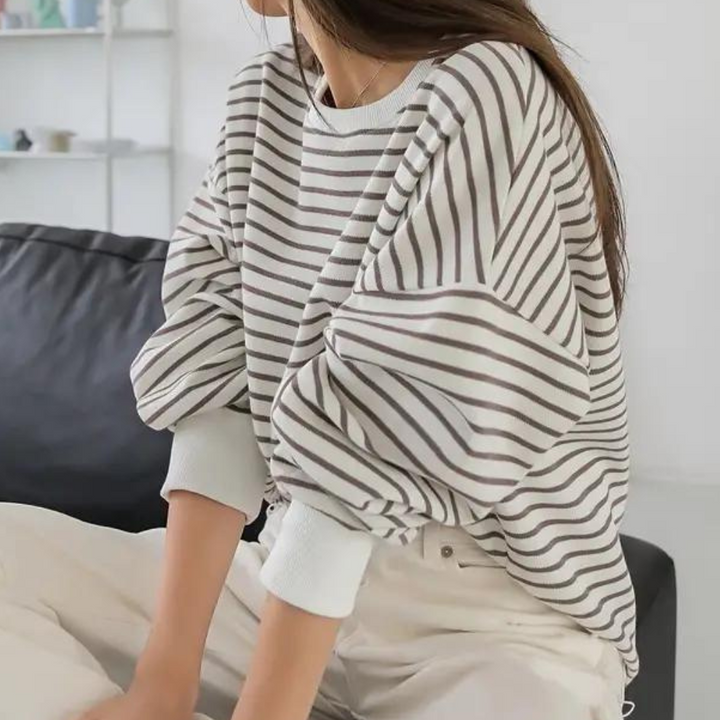 Cheryl - Gestreifter Pullover für Frauen