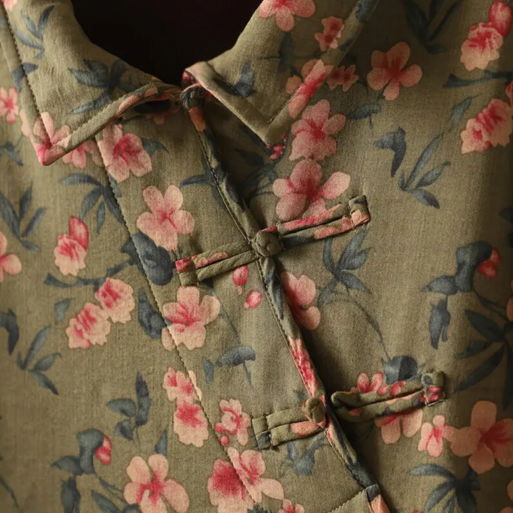Kianna - Elegantes Blumen Hemden für Damen