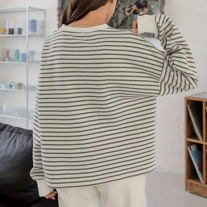 Cheryl - Gestreifter Pullover für Frauen