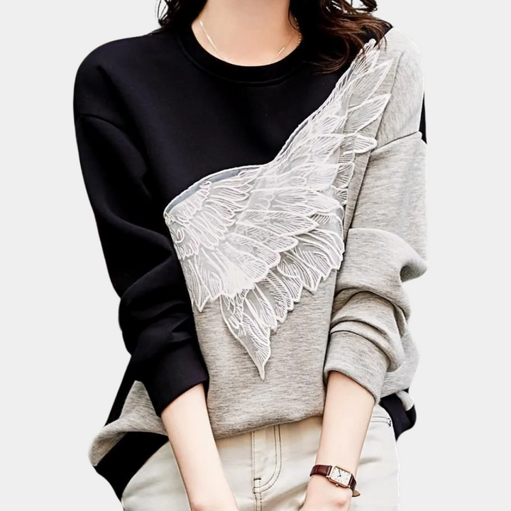 Jeaselle - Elegante Spitzenpullover für Damen