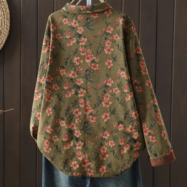 Kianna - Elegantes Blumen Hemden für Damen