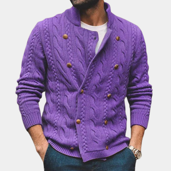 Samuel - Moderner Herren-Strickjacke