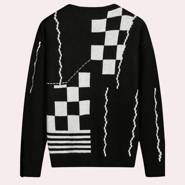 Keion - Gestrickter Herren-Cardigan